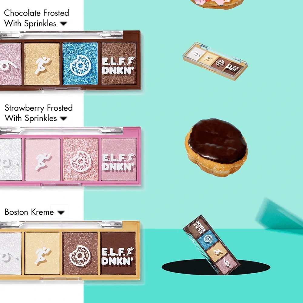 Elf Dunkin Donuts The Dunkin’ Dozen Eyeshadow Set